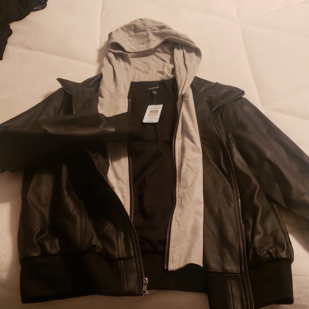 Torrid leather jacket